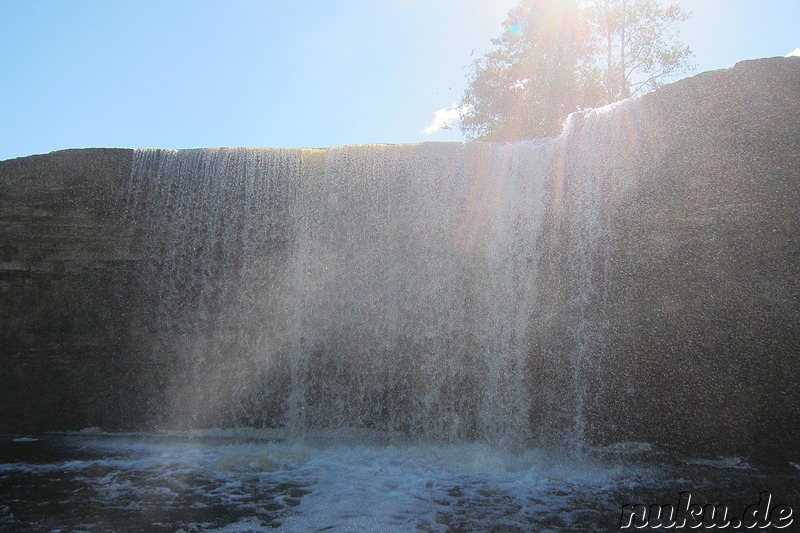 Jaegala Wasserfall im Lahemaa National Park, Estland