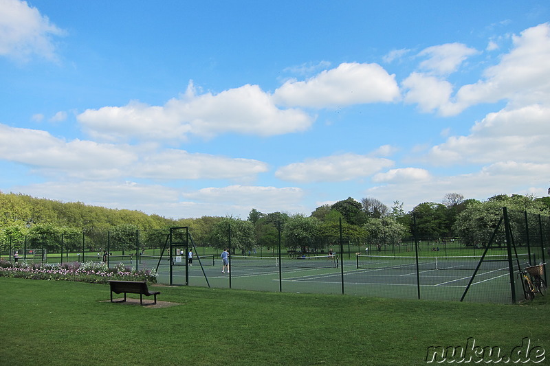 Jesus Green - Parkanlage in Cambridge, England