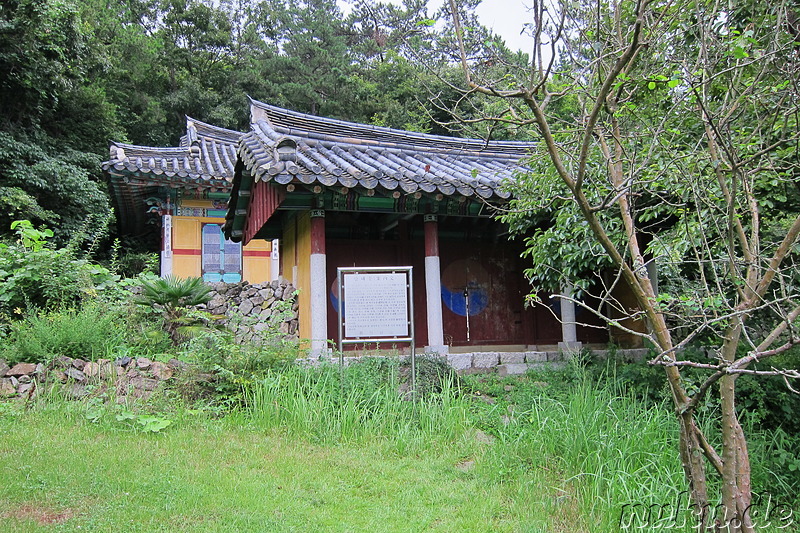 Jindo Unlimsanbang auf Jindo Island, Jeollanam-do, Korea