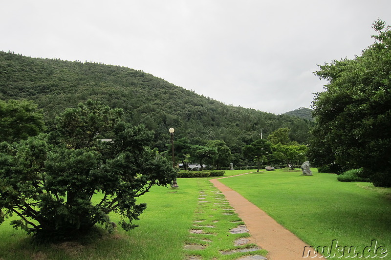 Jindo Unlimsanbang auf Jindo Island, Jeollanam-do, Korea