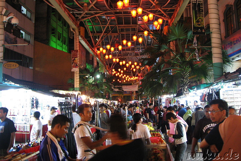 Jl. Petaling, Chinatown in Kuala Lumpur, Malaysia