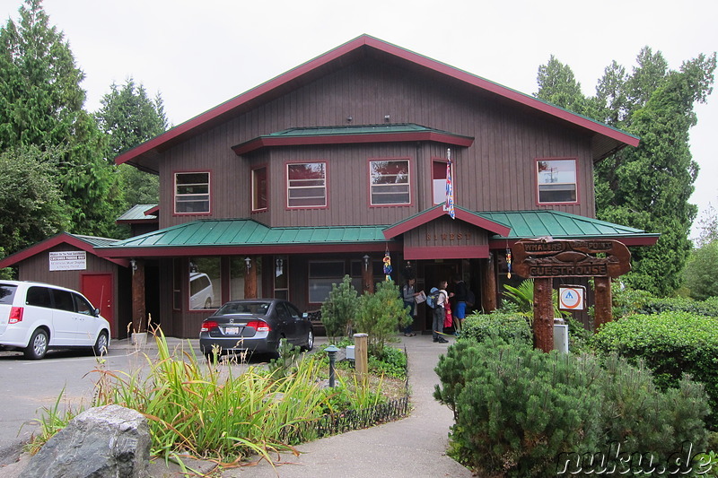 Jugendherberge in Tofino auf Vancouver Island, Kanada