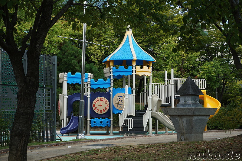 Jungang Park (중앙공원) in Incheon, Korea