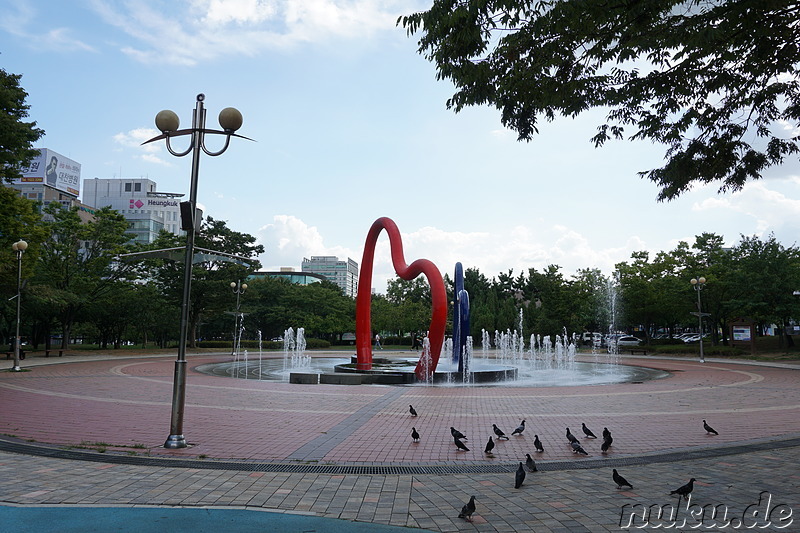 Jungang Park (중앙공원) in Incheon, Korea