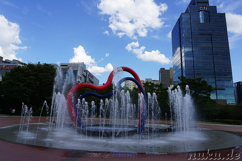 Jungang Park (중앙공원) in Incheon, Korea