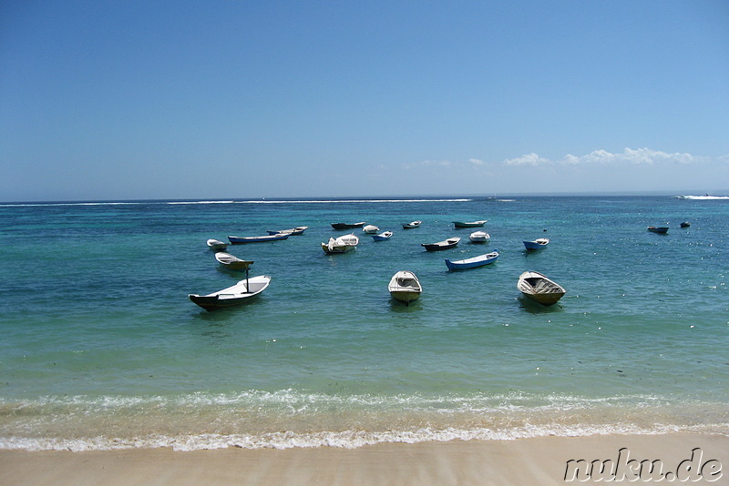 Jungutbatu und Pantai Selegimpak Strände auf Nusa Lembongan, Indonesien