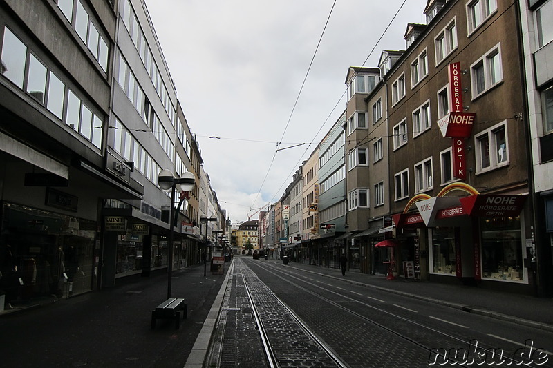 Kaiserstrasse & Innenstadt von Würzburg