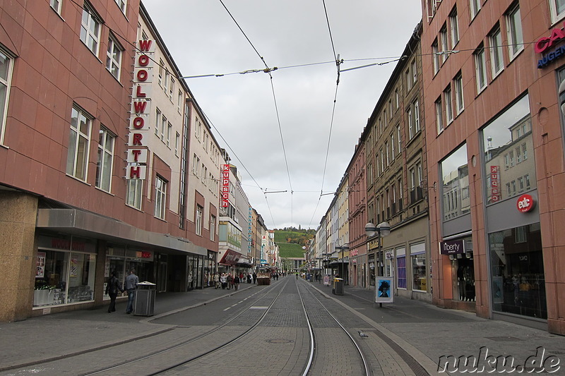 Kaiserstrasse & Innenstadt von Würzburg