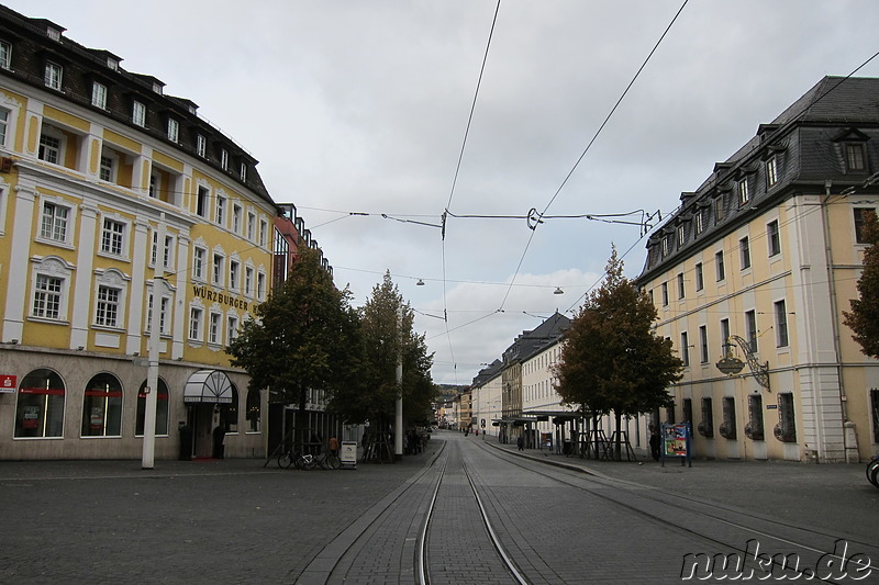 Kaiserstrasse & Innenstadt von Würzburg