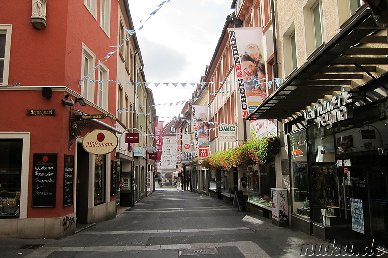 Kaiserstrasse & Innenstadt von Würzburg