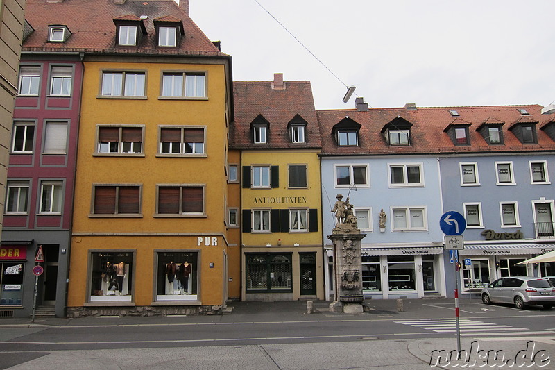 Kaiserstrasse & Innenstadt von Würzburg