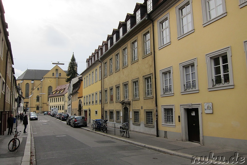Kaiserstrasse & Innenstadt von Würzburg