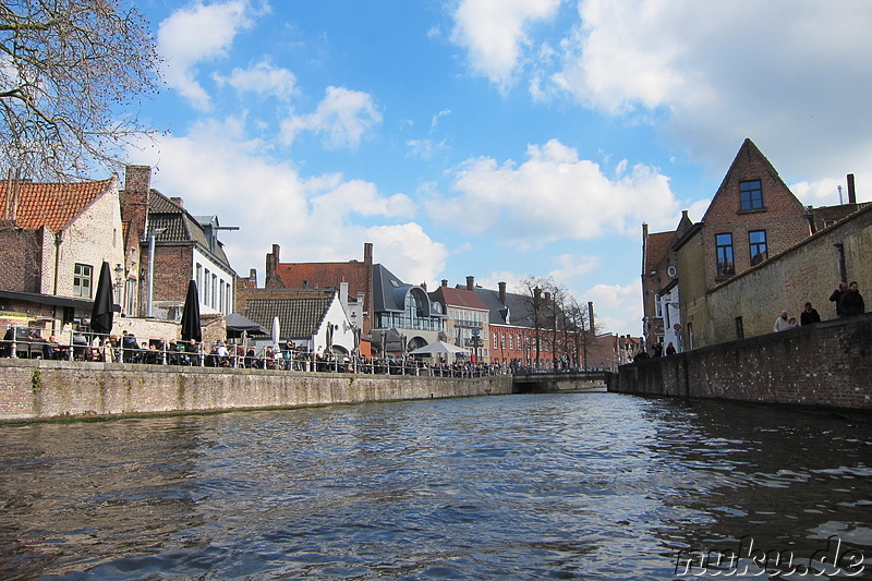 Kanalfahrt in Brügge, Belgien