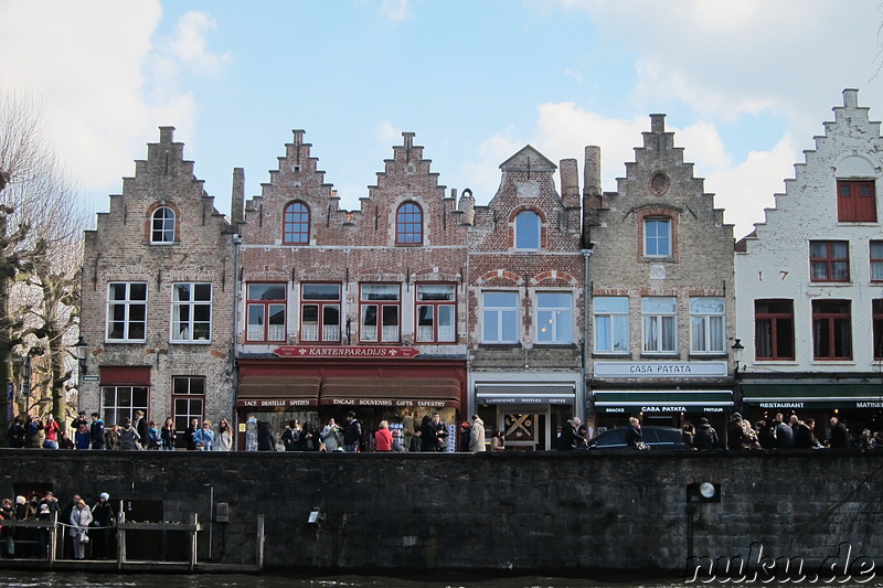 Kanalfahrt in Brügge, Belgien