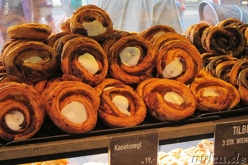 Kanelsnegl - Dänische Spezialität in Kopenhagen