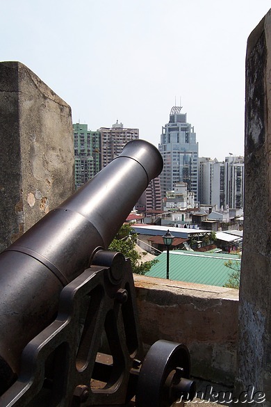 Kanone im Monte Fort