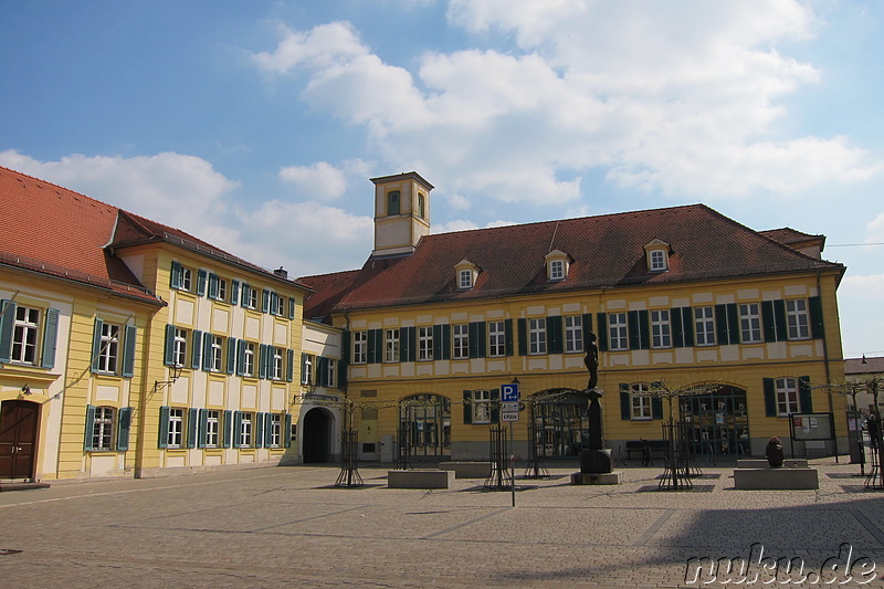 Karlsplatz in Ansbach, Bayern
