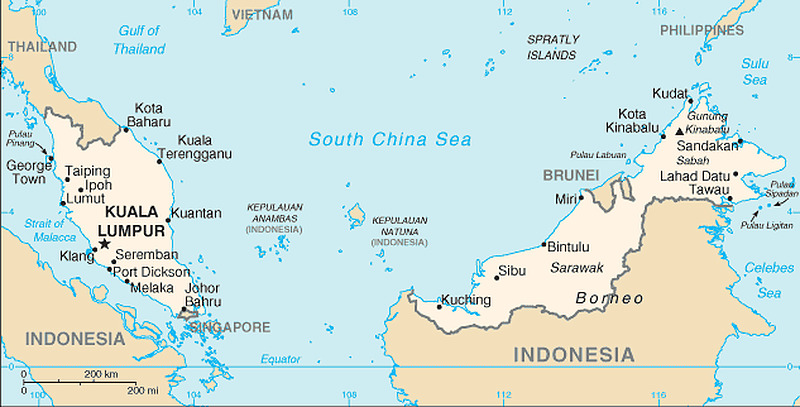 Länderinformation Malaysia - Malaysia, Südostasien