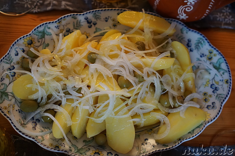 Kartoffeln mit Oliven und Zwiebeln - Portugiesischen Speisen bei Elen und Sebastian
