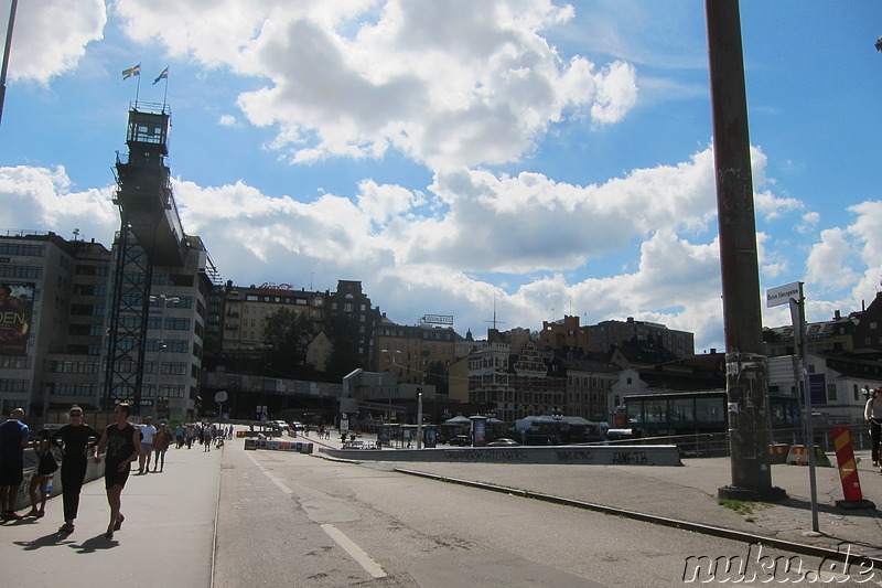 Katarinahissen - Aufzug in Stockholm, Schweden