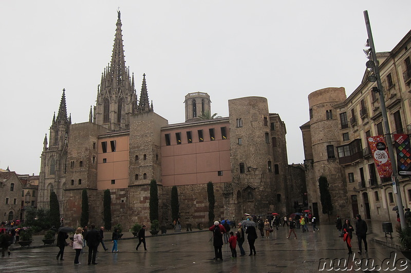 Kathedrale in Barcelona, Spanien