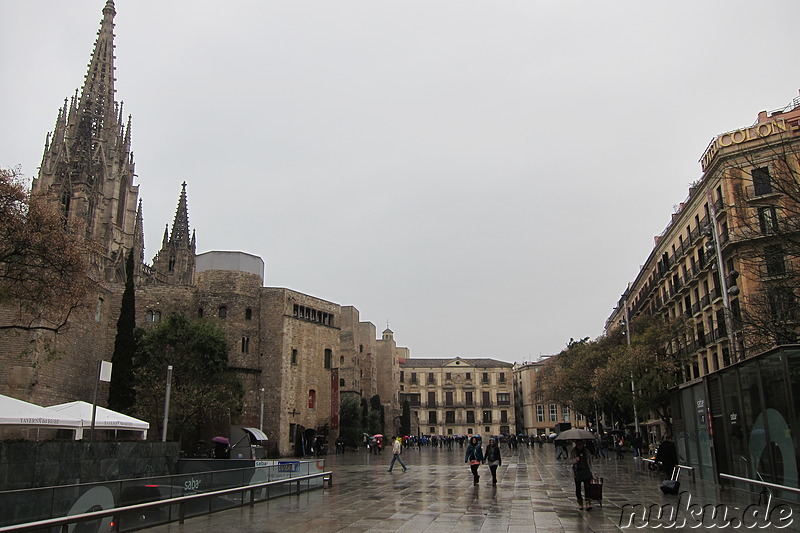 Kathedrale in Barcelona, Spanien