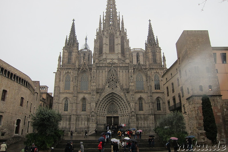 Kathedrale in Barcelona, Spanien