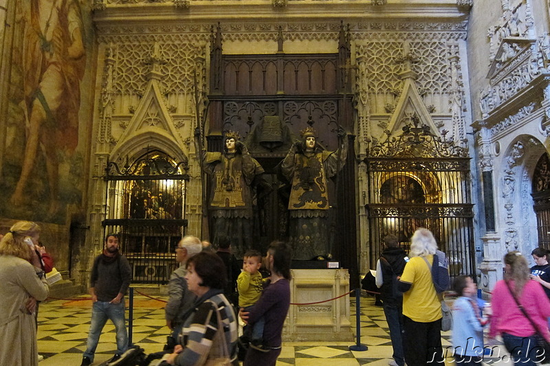 Kathedrale in Sevilla, Spanien