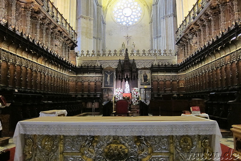 Kathedrale in Sevilla, Spanien