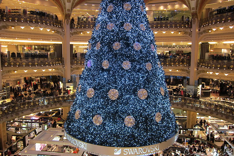 Kaufhaus Galeries Lafayette in Paris, Frankreich