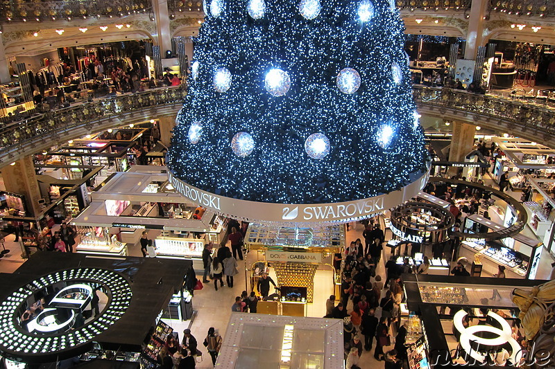 Kaufhaus Galeries Lafayette in Paris, Frankreich