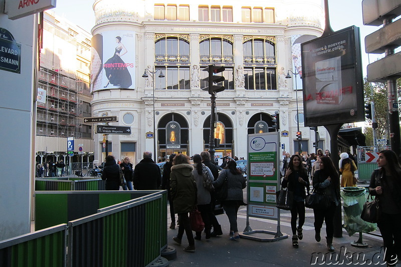 Kaufhaus Printemps in Paris, Frankreich