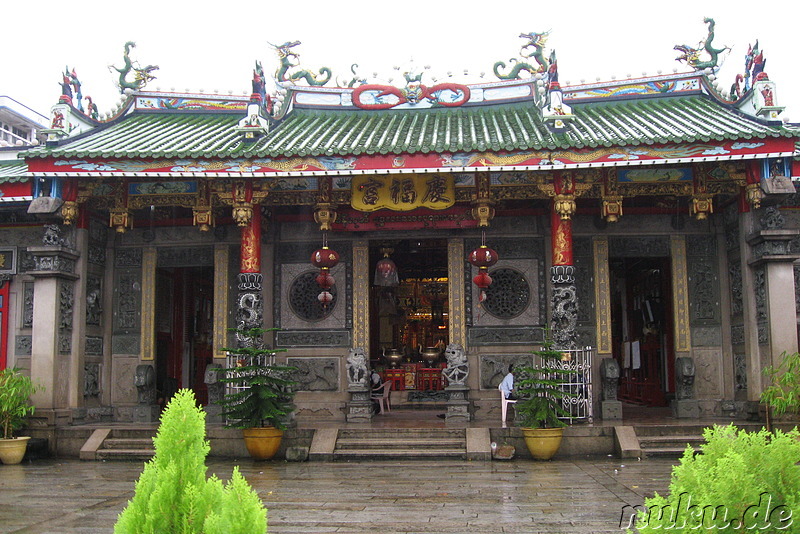 Kheng Hock Keong - Chinesischer Tempel in Yangon, Myanmar