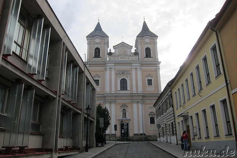 Kirche des Heiligen Laurencius und Dominikanerkloster in Klatovy, Tschechien