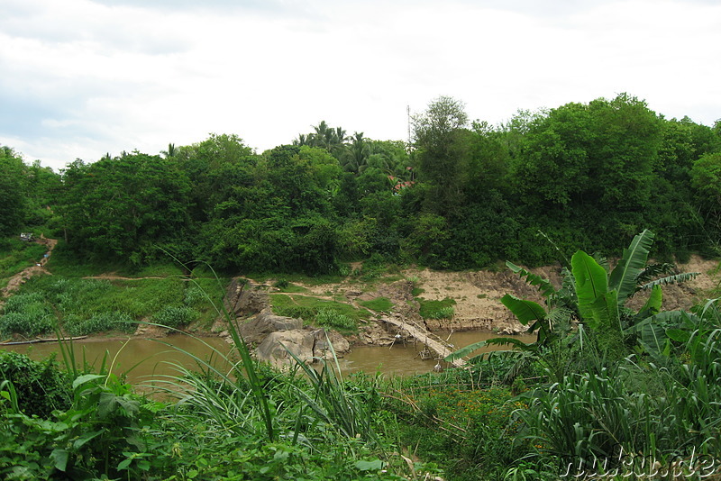 Kleine Babusbrücke über den Nam Khan Fluss