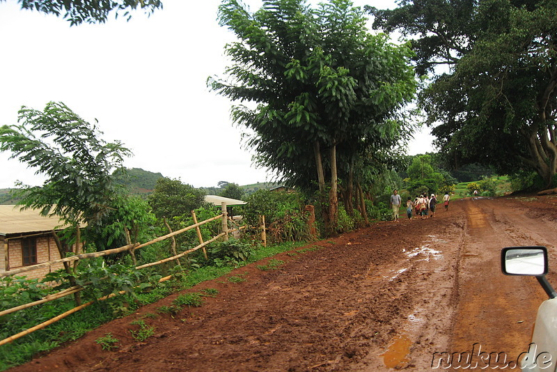 Kleines Dorf in Burma