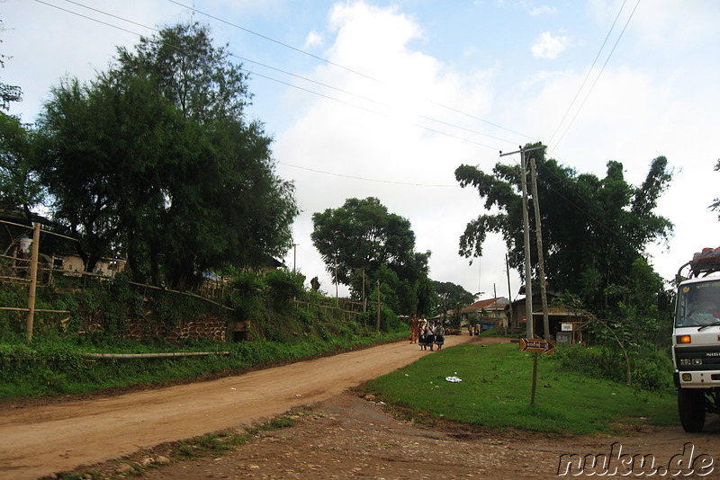 Kleines Dorf in Burma