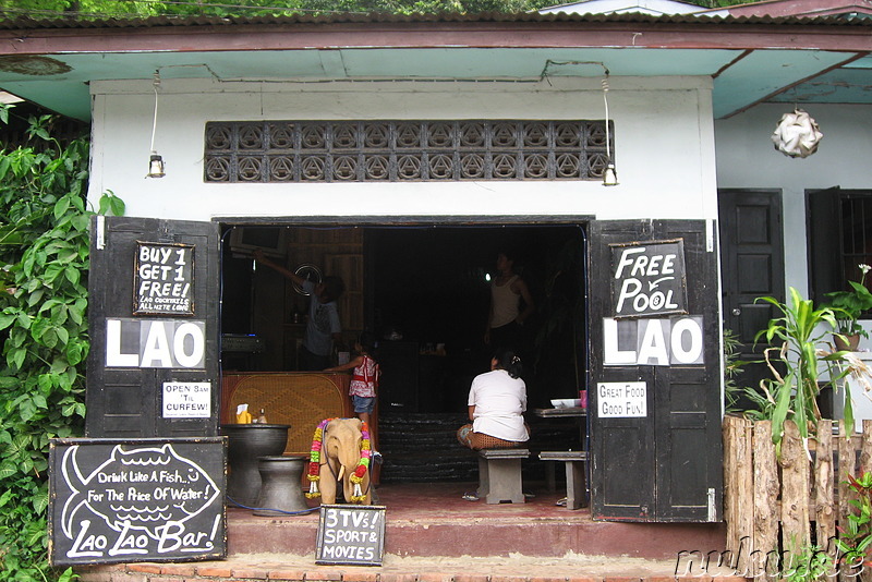 Kneipe bzw. Bar in Luang Prabang