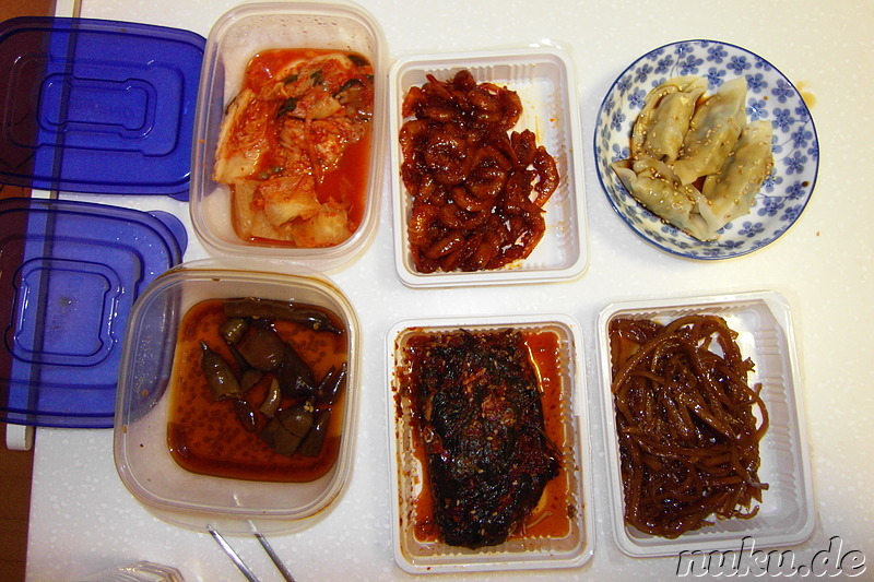 Koreanische Beilagen (Banchan)