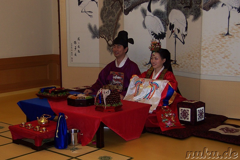 Koreanische Hochzeit - Traditioneller Teil