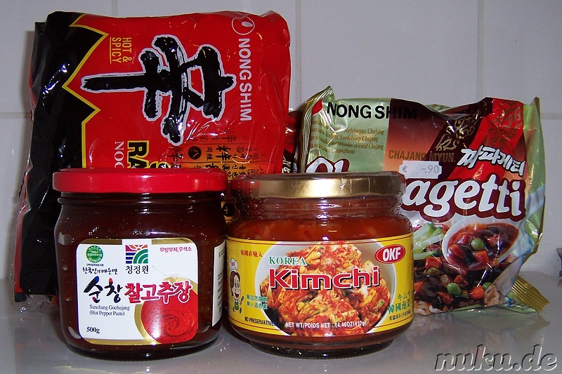 Koreanische Lebensmittel