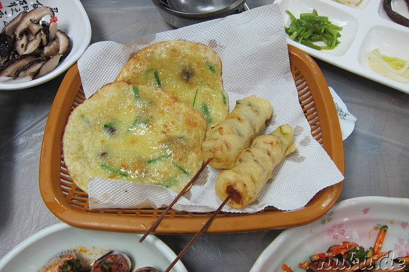 Koreanische Pfannkuchen