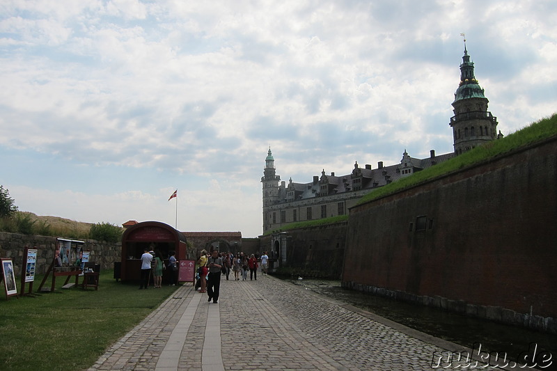 Kronborg Slot - Schloss Elsinore in Helsingoer, Dänemark