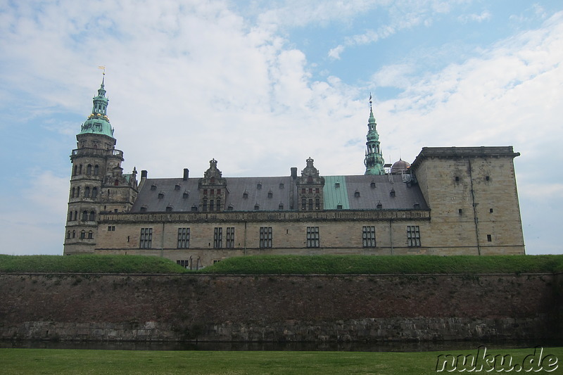 Kronborg Slot - Schloss Elsinore in Helsingoer, Dänemark