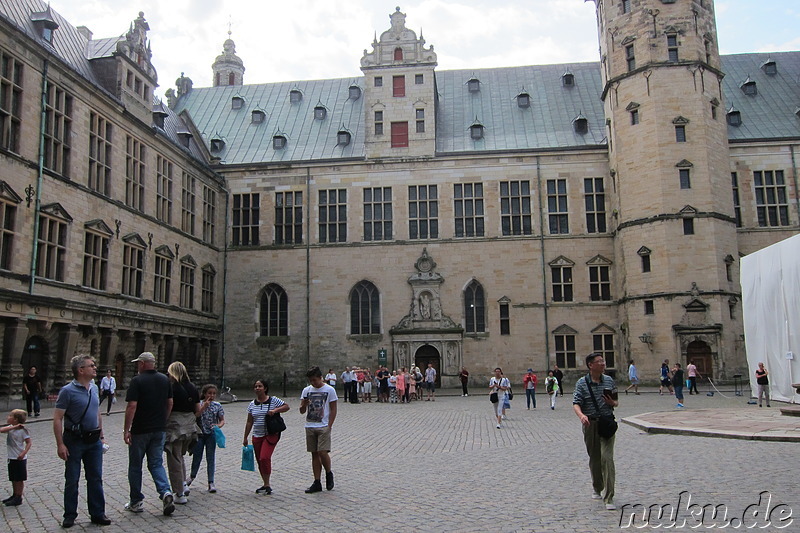 Kronborg Slot - Schloss Elsinore in Helsingoer, Dänemark