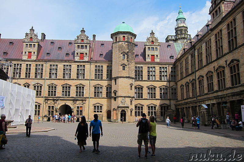 Kronborg Slot - Schloss Elsinore in Helsingoer, Dänemark