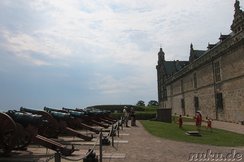 Kronborg Slot - Schloss Elsinore in Helsingoer, Dänemark