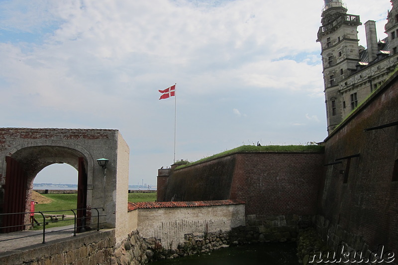 Kronborg Slot - Schloss Elsinore in Helsingoer, Dänemark