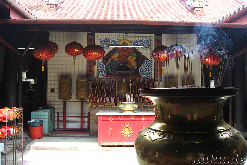 Kuan Yin Teng Tempel in Georgetown, Pulau Penang, Malaysia