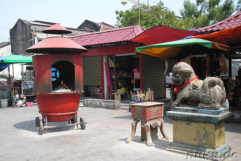 Kuan Yin Teng Tempel in Georgetown, Pulau Penang, Malaysia